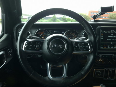 Jeep Wrangler 2.2D Sahara | GRIJS KENTEKEN | 4x4 | VOL OPTIES | TARGA DAK | DAKREK | LED