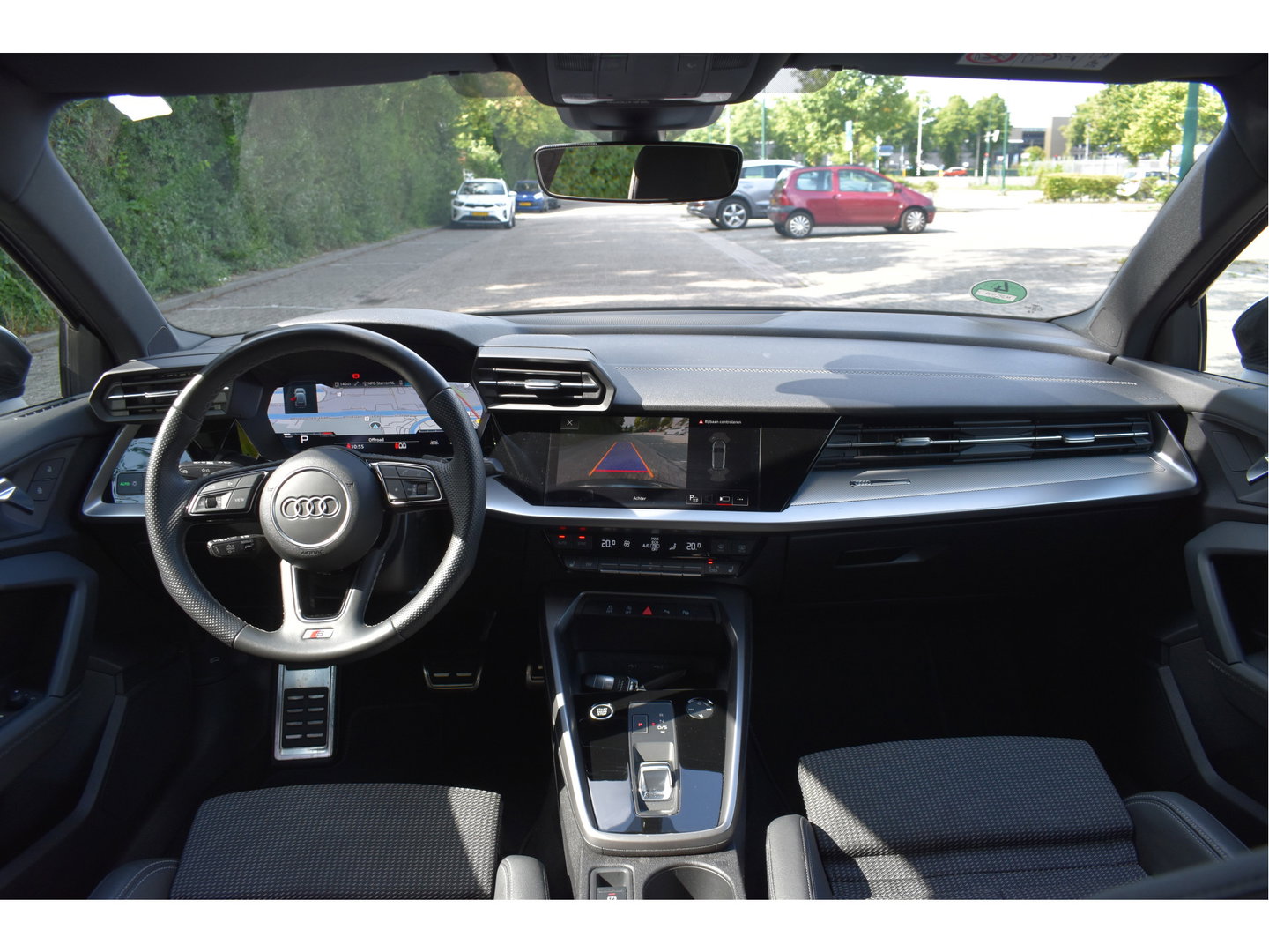 Audi A3 Sportback 35 TFSI edition one 3x S-Line 150pk | Stoelverwarming | Virtual Cockpit | Camera | Carplay/Android | Adapt.CC | Full LED