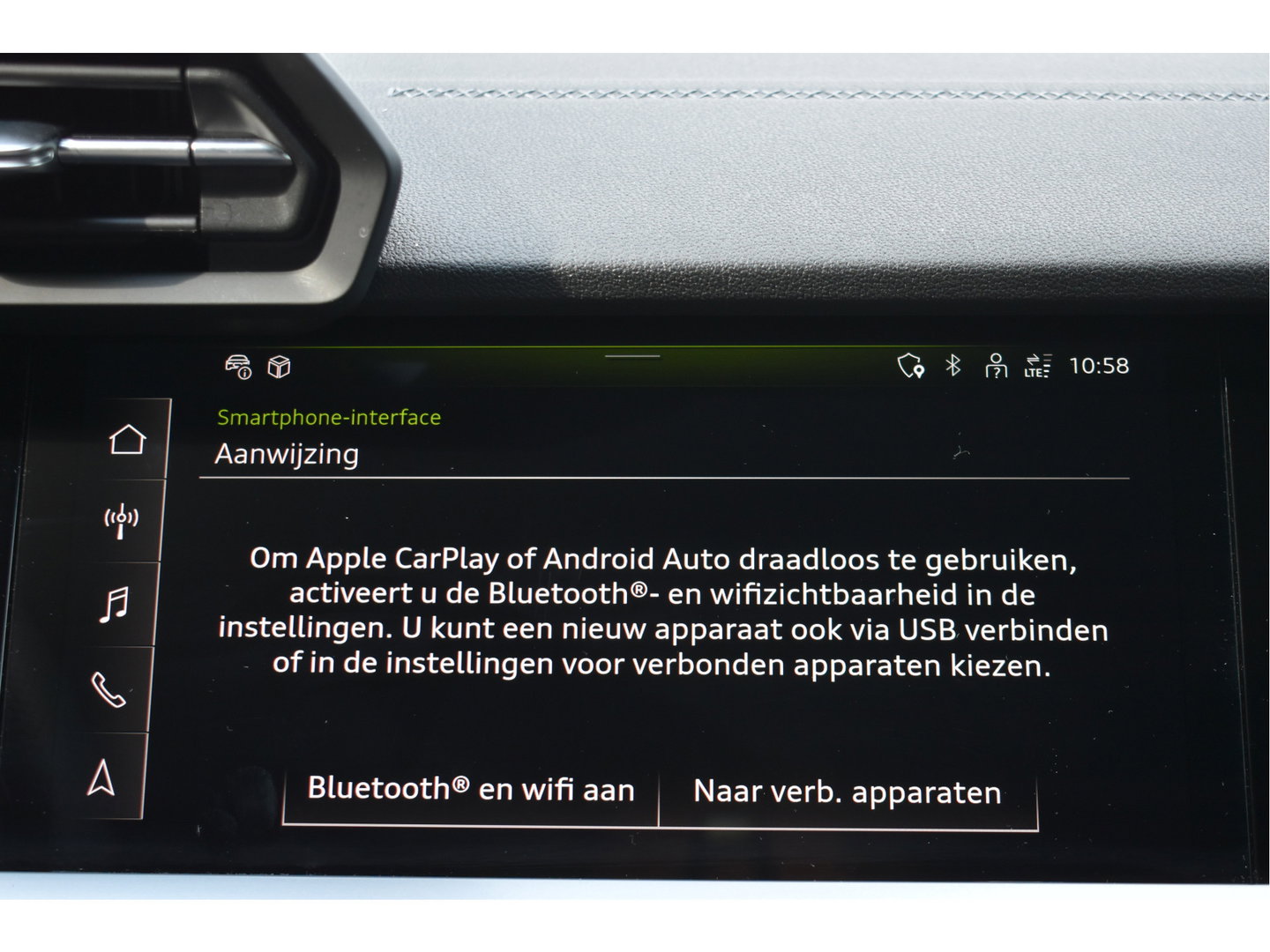 Audi A3 Sportback 35 TFSI edition one 3x S-Line 150pk | Stoelverwarming | Virtual Cockpit | Camera | Carplay/Android | Adapt.CC | Full LED