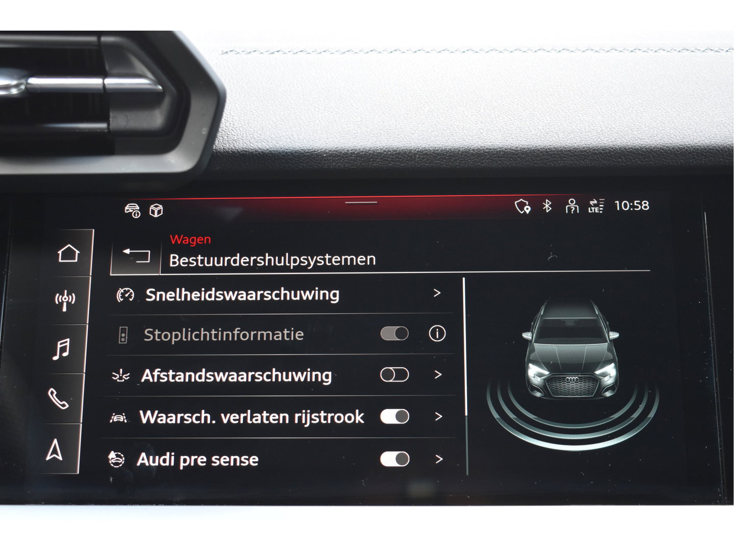 Audi A3 Sportback 35 TFSI edition one 3x S-Line 150pk | Stoelverwarming | Virtual Cockpit | Camera | Carplay/Android | Adapt.CC | Full LED