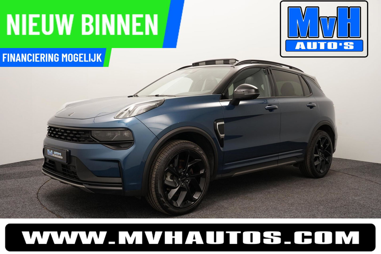 Lynk & Co 01 1.5 PHEV|ZWARTE.HEMEL|360ºCAM|262PK|SOH95%