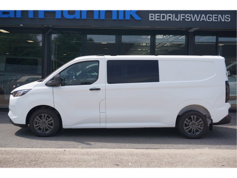 Ford Transit Custom 320L 2.5 PHEV Hybride 233PK Dubbel Cabine PRIJS INCL. BPM !! 13" Navi, Adap. Cruise, Camera 17" LM!! NR. HYB025