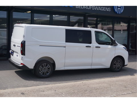 Ford Transit Custom 320L 2.5 PHEV Hybride 233PK Dubbel Cabine PRIJS INCL. BPM !! 13" Navi, Adap. Cruise, Camera 17" LM!! NR. HYB025