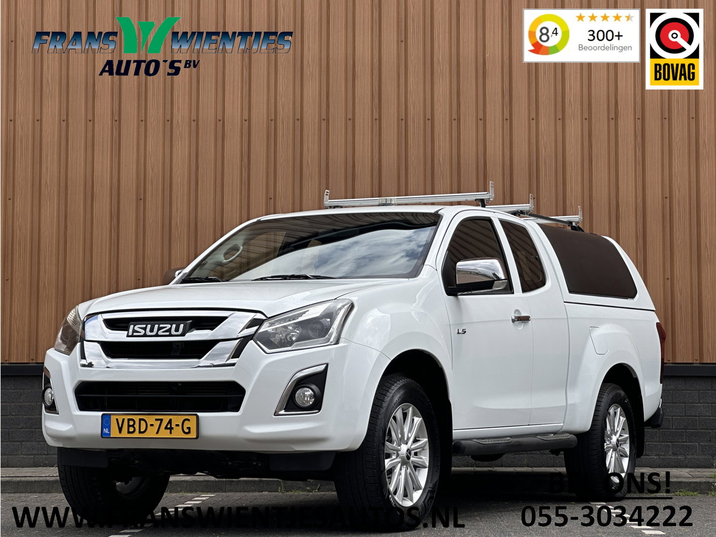 Isuzu D-max 1.9 Extended Cab LS | 4x4 | 3500 Kg trekken | Airconditioning | Cruise control | DAB+ | Trekhaak |