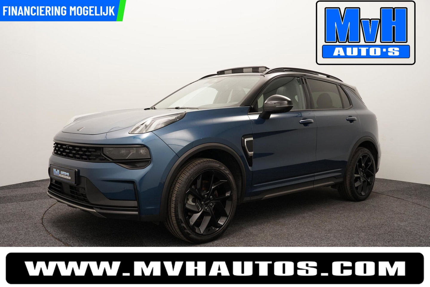 Lynk & Co 01 1.5 PHEV|ZWARTE.HEMEL|360ºCAM|262PK|SOH95%