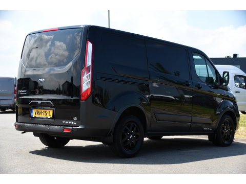 Ford Transit Custom 300 2.0 TDCI L1H1 Trail Camera, Cruise, Carplay, LED, Stoelverwarming, Leder, LM Velgen, 130pk, Mulitmedia, Sensoren, Uniek!