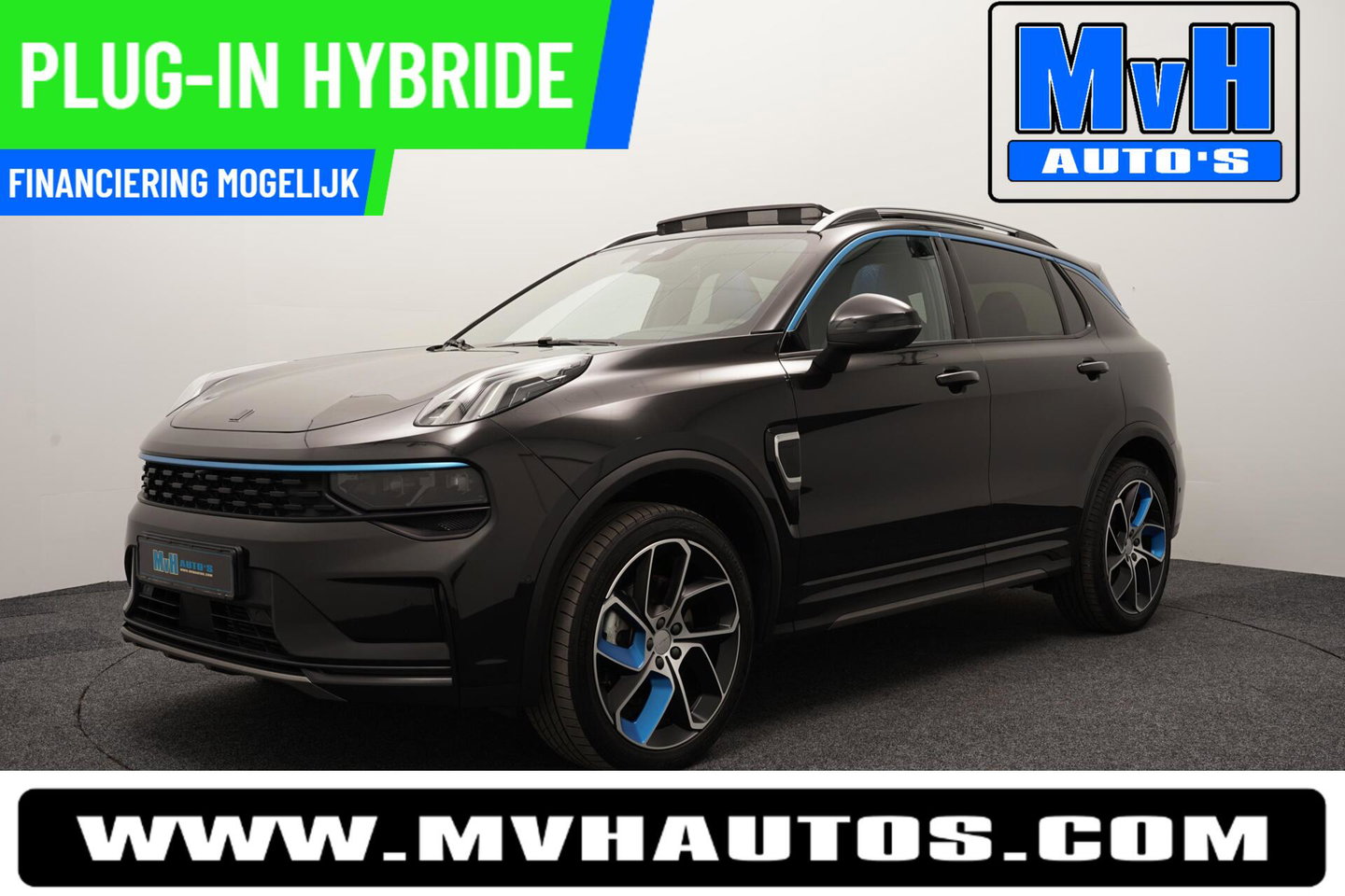 Lynk & Co 01 1.5 PHEV|ZWARTE.HEMEL|360ºCAM|PANO|262PK|SOH97%
