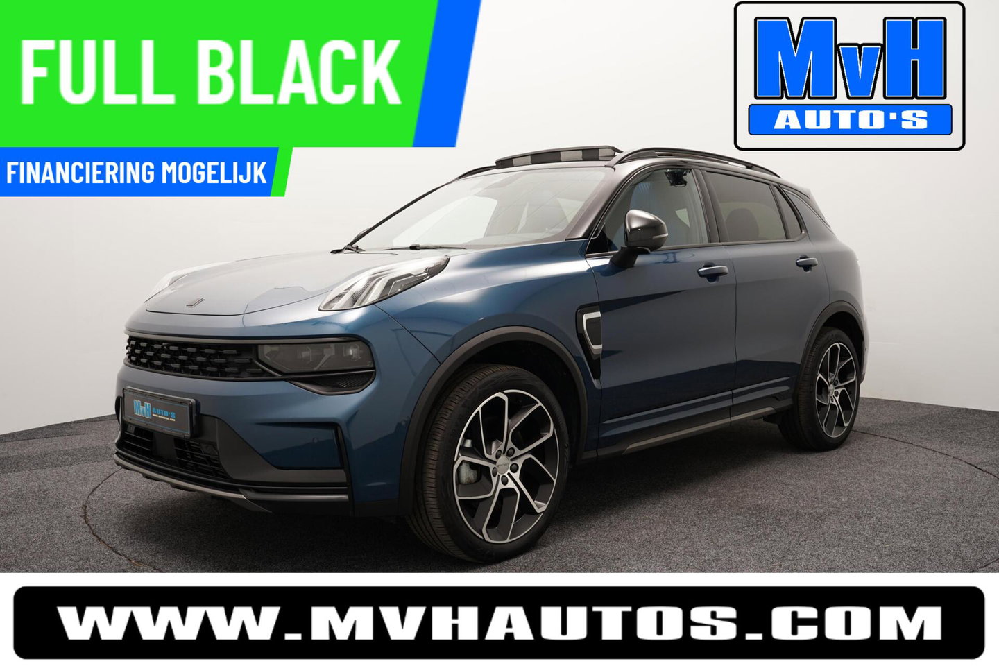 Lynk & Co 01 1.5 PHEV|FULL BLACK|ZWARTE.HEMEL|PANO|SOH99%