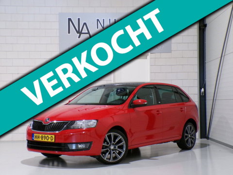 Škoda Rapid Spaceback 1.2 TSI Edition "Origineel NL!" Pano Stoelverwarming Parkeersensoren Navigatie Bluetooth 17"Velgen 4-Season
