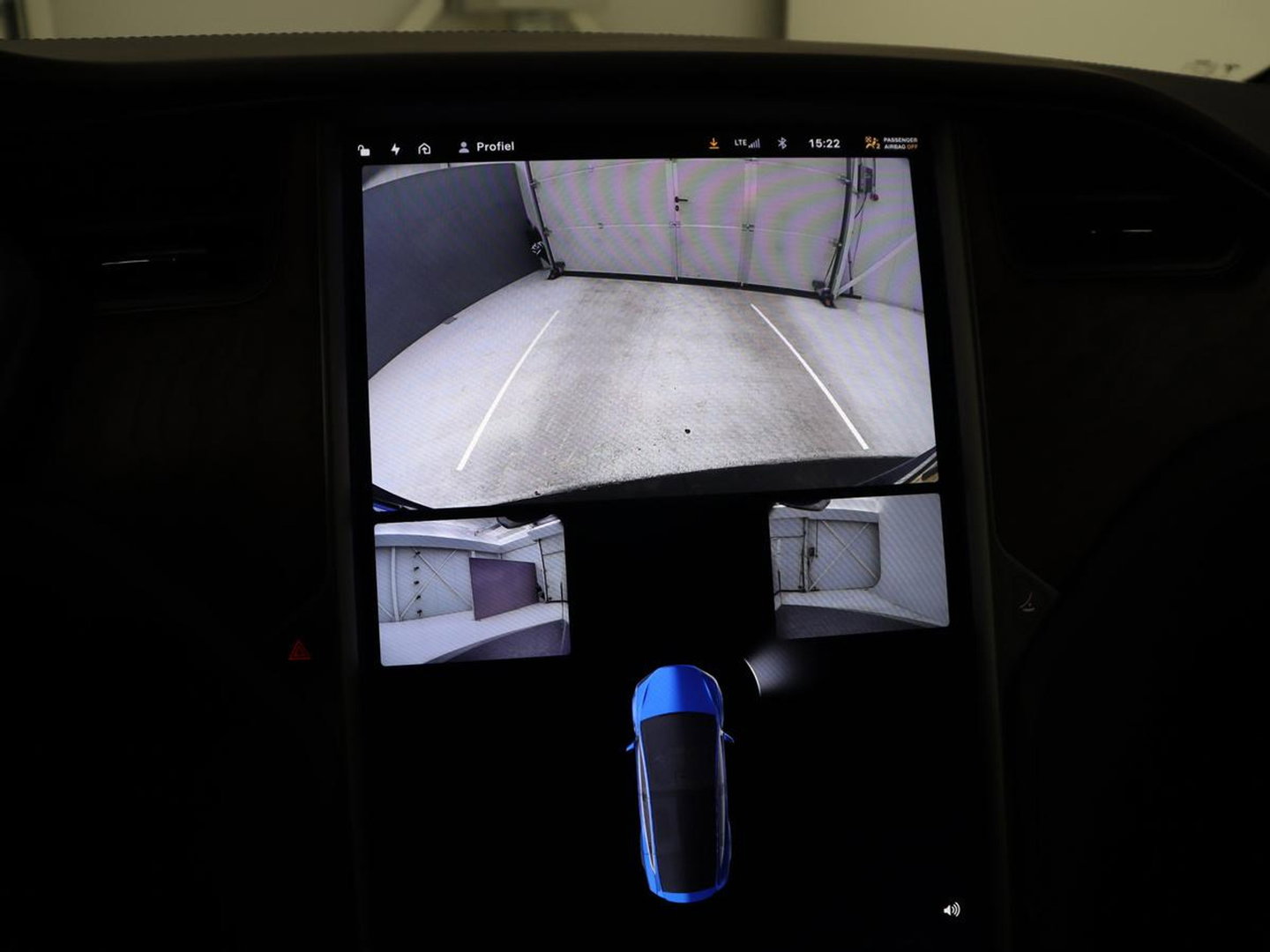 Tesla Model X Long Range | SOH 86% | Panoramadak | Trekhaak | 360 Camera | Stoel & Stuurverwarming | Adaptive cruise | Navigatie | DAB+ | Bluetooth | Climate control | Self-driving | Sfeerverlichting
