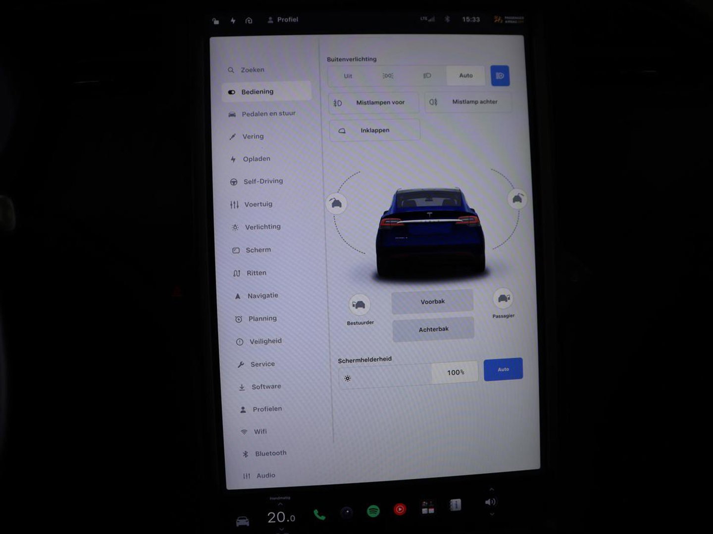 Tesla Model X Long Range | SOH 86% | Panoramadak | Trekhaak | 360 Camera | Stoel & Stuurverwarming | Adaptive cruise | Navigatie | DAB+ | Bluetooth | Climate control | Self-driving | Sfeerverlichting