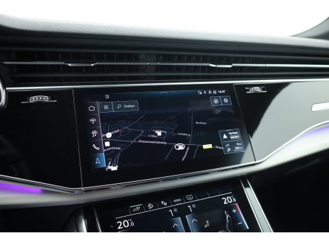 Audi Q8 60 TFSI e quattro Pro Line S Competition | Luchtvering | Pano | Matrix Led | AWD-besturing | Soft  Close | 22'' RS | 360cam | B&O | Adapt. Cruise | Memory