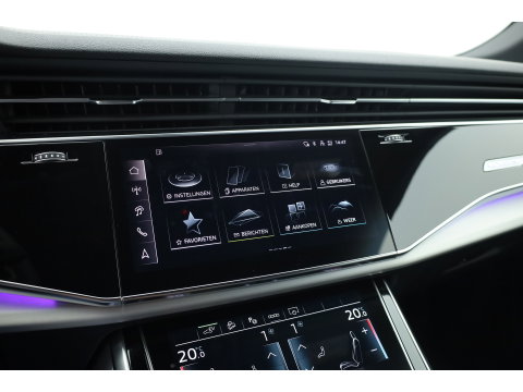Audi Q8 60 TFSI e quattro Pro Line S Competition | Luchtvering | Pano | Matrix Led | AWD-besturing | Soft  Close | 22'' RS | 360cam | B&O | Adapt. Cruise | Memory