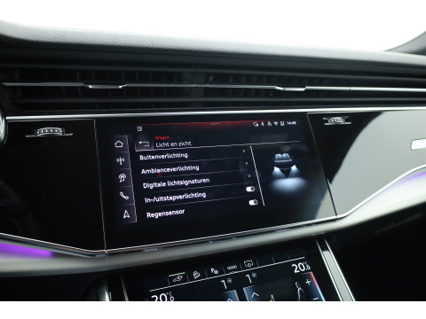 Audi Q8 60 TFSI e quattro Pro Line S Competition | Luchtvering | Pano | Matrix Led | AWD-besturing | Soft  Close | 22'' RS | 360cam | B&O | Adapt. Cruise | Memory