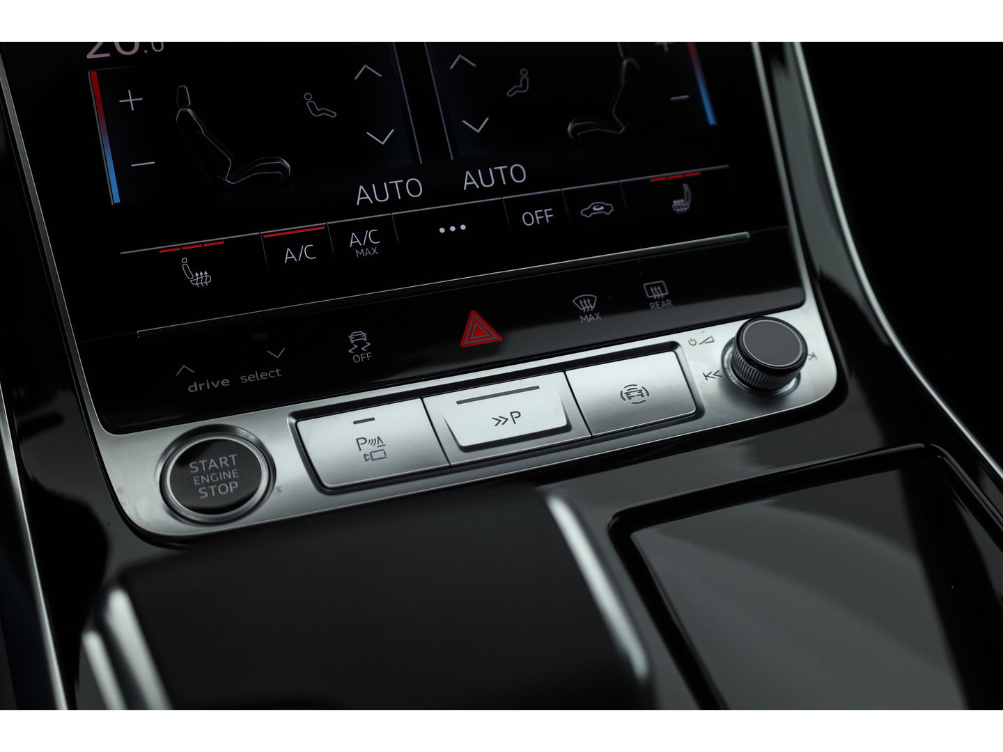 Audi Q8 60 TFSI e quattro Pro Line S Competition | Luchtvering | Pano | Matrix Led | AWD-besturing | Soft  Close | 22'' RS | 360cam | B&O | Adapt. Cruise | Memory