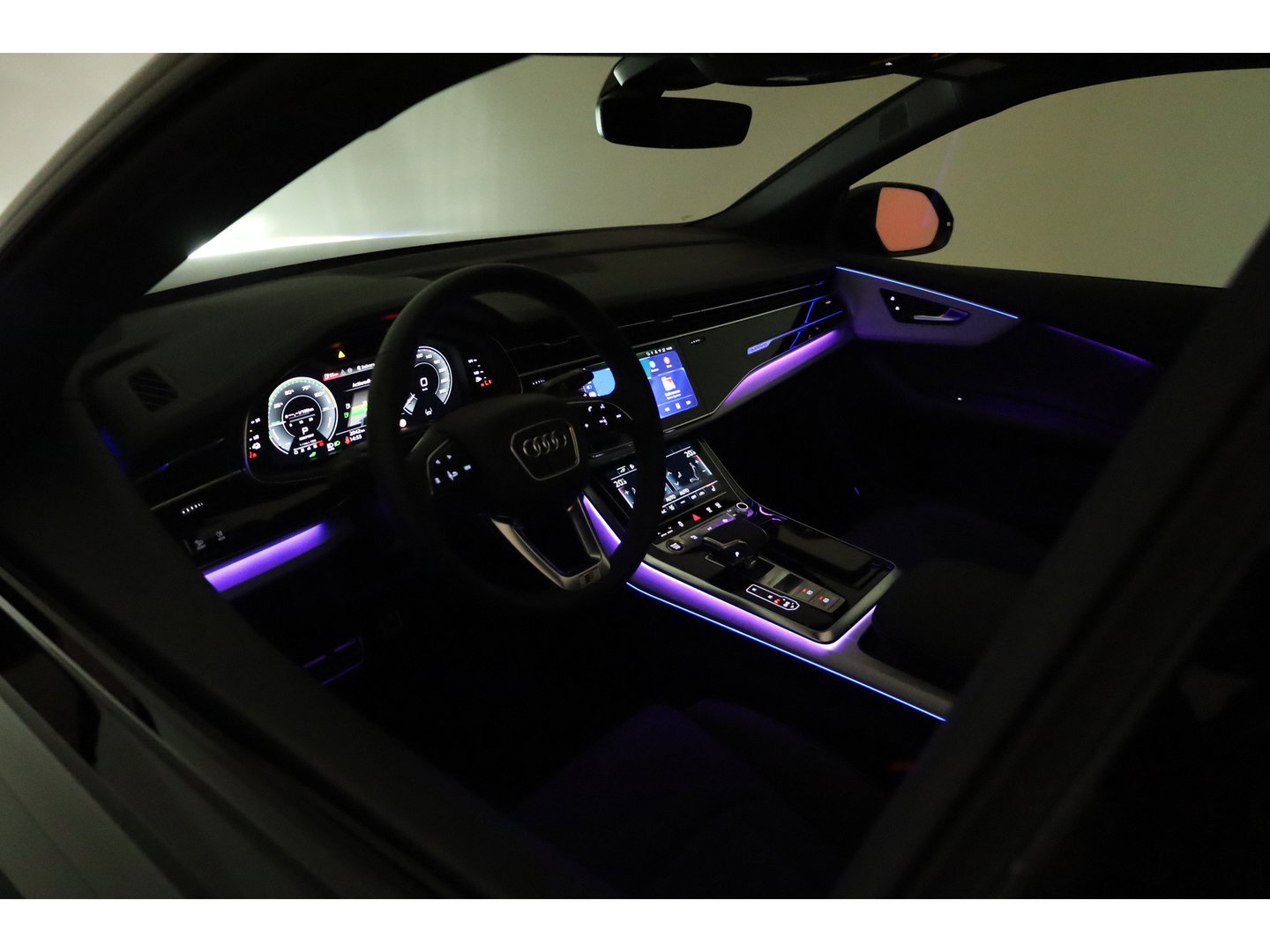 Audi Q8 60 TFSI e quattro Pro Line S Competition | Luchtvering | Pano | Matrix Led | AWD-besturing | Soft  Close | 22'' RS | 360cam | B&O | Adapt. Cruise | Memory