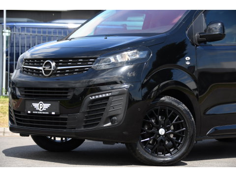 Opel Vivaro 2.0 CDTI L3H1 Black Edition Camera, Cruise, Carplay, Sensoren, 122pk, Automaat, Leder, Trekhaak, Multimedia, Uniek!