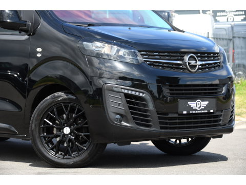 Opel Vivaro 2.0 CDTI L3H1 Black Edition Camera, Cruise, Carplay, Sensoren, 122pk, Automaat, Leder, Trekhaak, Multimedia, Uniek!