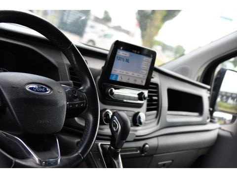 Ford Transit Custom 300 2.0 TDCI L2H1 Black Edition MARGE, Cruise, Carplay, LED, Sensoren, 130pk, Automaat, Multimedia, Sensoren, Uniek!