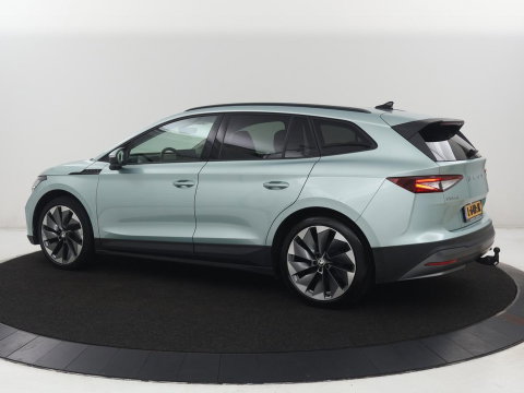 Škoda Enyaq iV 60 | SOH 92.1% | Trekhaak | Stuur/stoel verwarming | Half Leder | Cruise control | Camera | Carplay | Standkachel | Sfeerverlichting | 21''