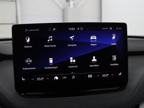 Škoda Enyaq iV 60 | SOH 92.1% | Trekhaak | Stuur/stoel verwarming | Half Leder | Cruise control | Camera | Carplay | Standkachel | Sfeerverlichting | 21''
