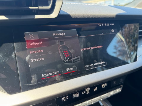 Audi A3 Sportback 40 TFSI e 3X S Line Pano Leder Massage Elektr stoelen