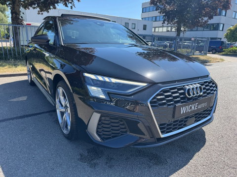 Audi A3 Sportback 40 TFSI e 3X S Line Pano Leder Massage Elektr stoelen