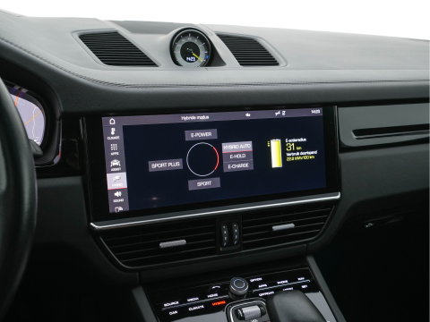 Porsche Cayenne 3.0 E-Hybrid (Plug-in) (INCL.BTW) *PANO | HEAD-UP | LEATHER | ADAPTIVE-CRUISE | FULL-LED | TOP-VIEW | BOSE-SOUND | MEMORY-PACK | SPORT-CHRONO | HEATED-COMFORTSEATS | KEYLESS | NAVI-FULLMAP | PRIVACY-GLASS |  22''AL