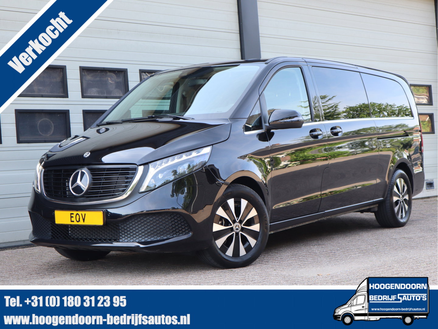 Mercedes-Benz EQV 300 90kWh L3 Extra lang - 8 Persoons - Leder - elc. Schuif