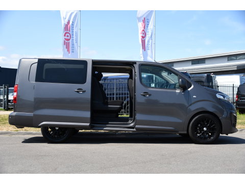 Peugeot Expert 2.0 BlueHDI 180 L3 DC PB Edition 360 Camera, Cruise, Carplay, 2 x Schuifdeur, 177pk, Automaat, Trekhaak, Multimedia, Clima, Uniek!