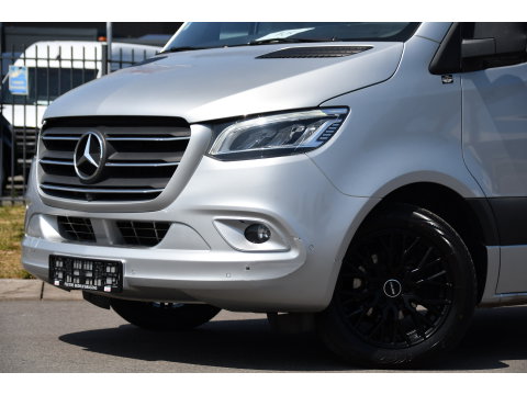 Mercedes-Benz Sprinter 319 V6 3.0 CDI L2H1 PB Edition 360 Camera, Adaptieve Cruise, Carplay, 3500kg Trekhaak, LED, 10,5'' Mbux, Sensoren, Leder, Stoelverwarming, Uniek!