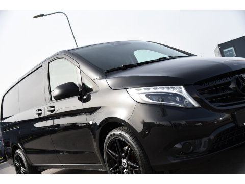 Mercedes-Benz Vito 116 CDI L2 Black Edition Camera, Cruise, LED, 164pk, Trekhaak, Leder, Multimedia, Automaat, Sensoren, Uniek!
