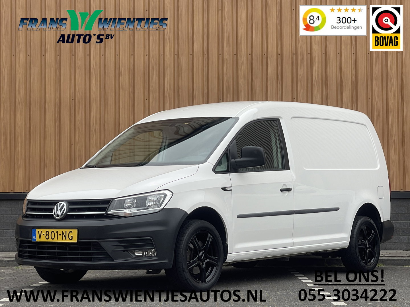 Volkswagen Caddy Maxi 2.0 TDI L2H1 BMT Highline | Cruise Control | Euro 6 | Parkeersensoren Achter | Bluetooth | Omvormer | Trekhaak | Airconditioning |