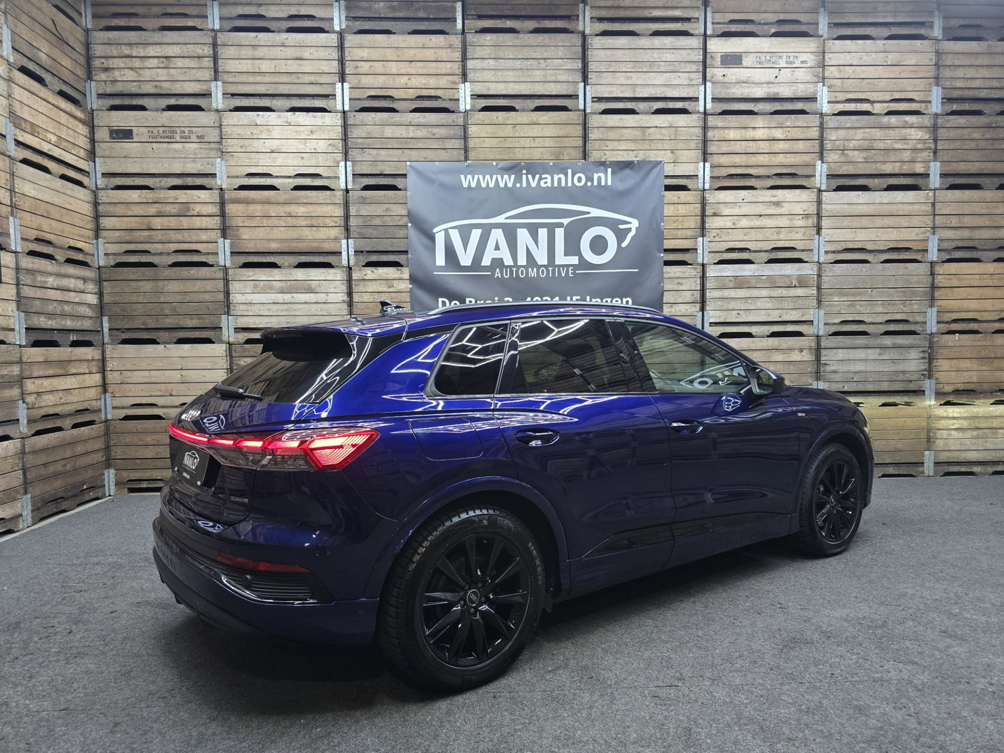 Audi Q4 e-tron 50 quattro S edition 77 kWh S Line Pano sonos HUD Leder Matrix Led LM