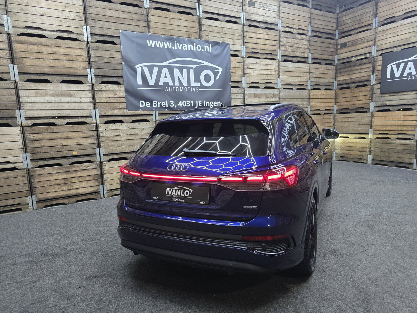 Audi Q4 e-tron 50 quattro S edition 77 kWh S Line Pano sonos HUD Leder Matrix Led LM