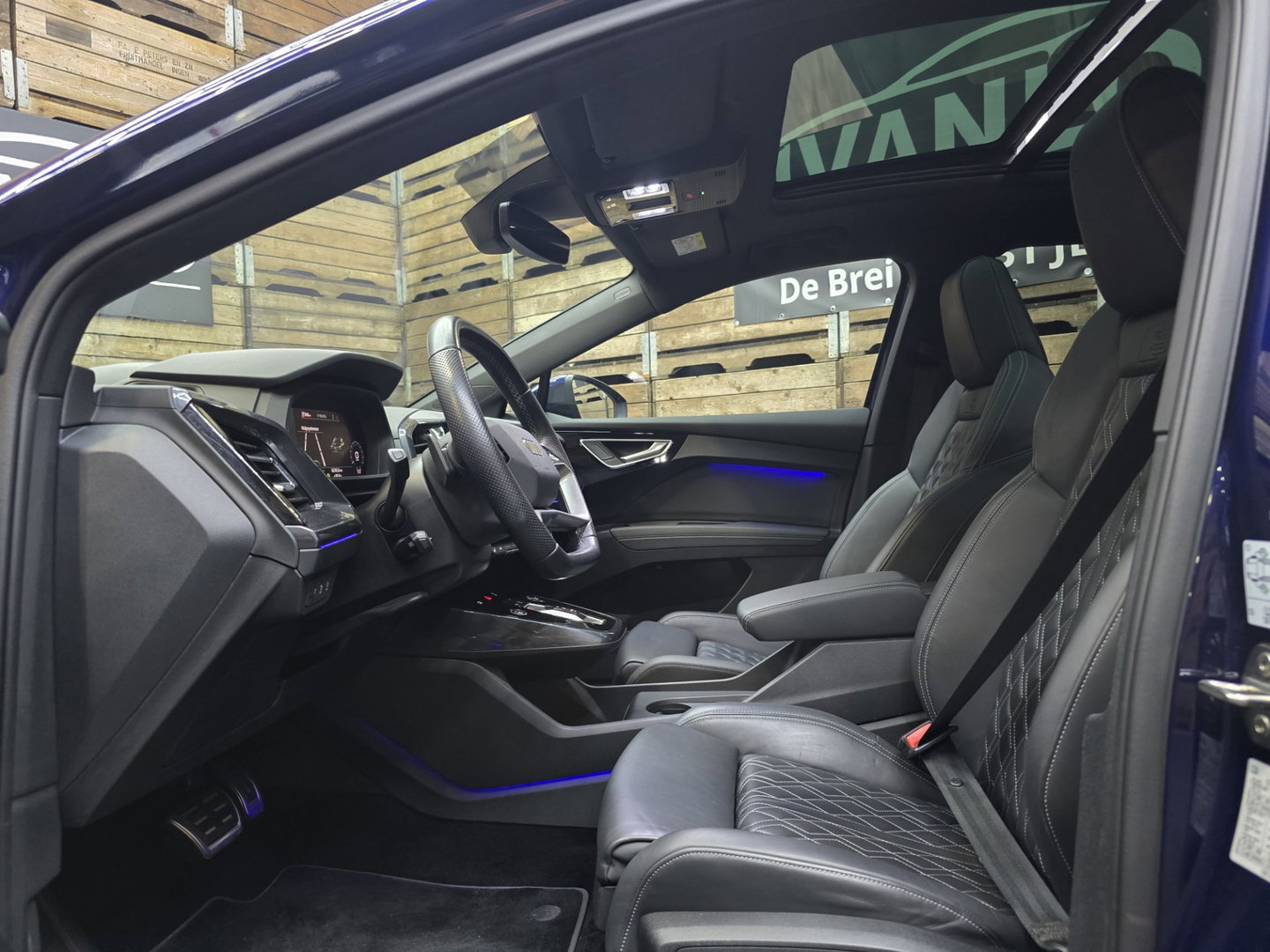 Audi Q4 e-tron 50 quattro S edition 77 kWh S Line Pano sonos HUD Leder Matrix Led LM