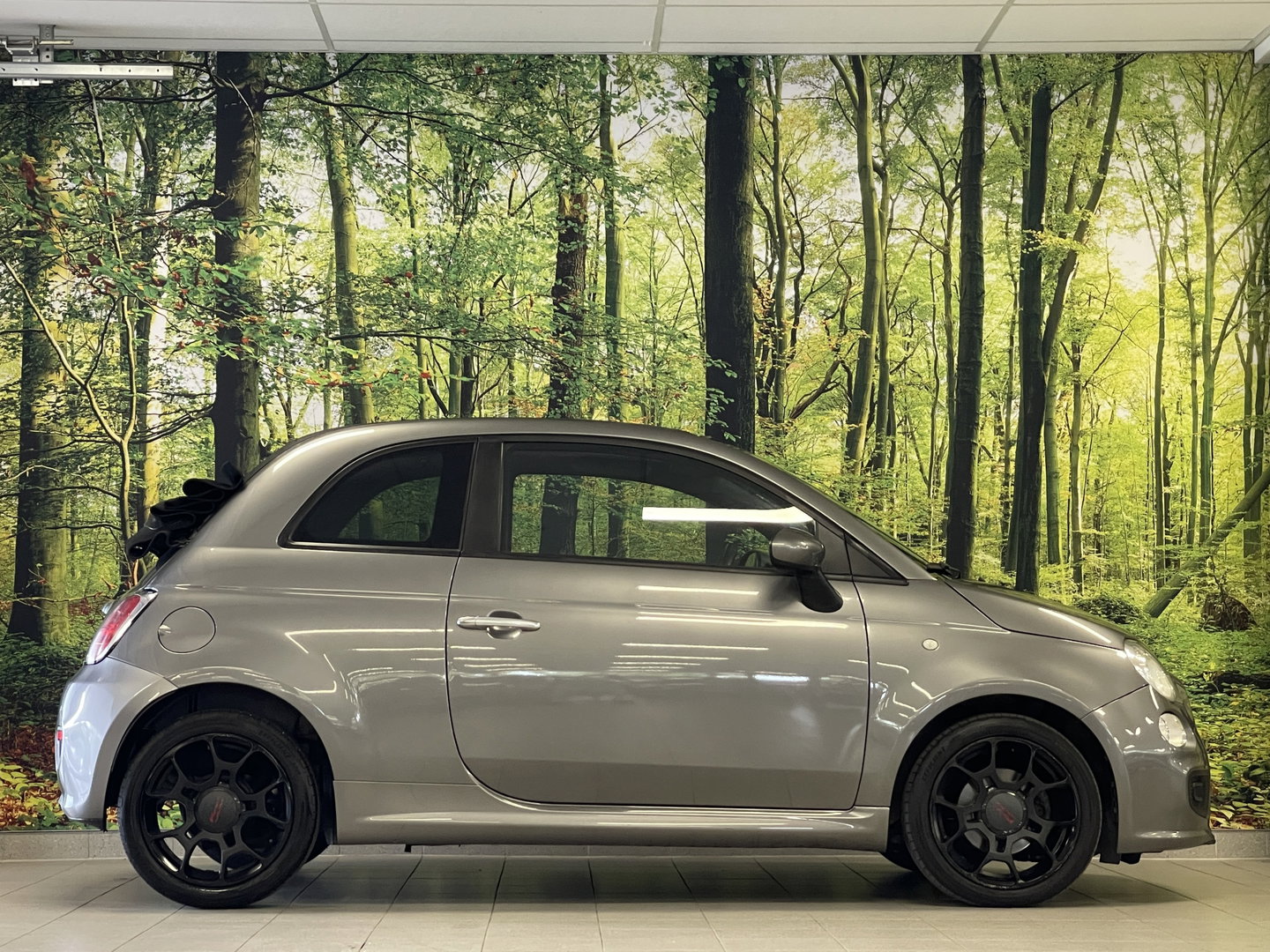 Fiat 500C 0.9 TwinAir 500S | Automaat | Origineel Nederlands | Cabrio | Lichtmetaal 16'' | Airconditioning | Isofix | Stop & go |