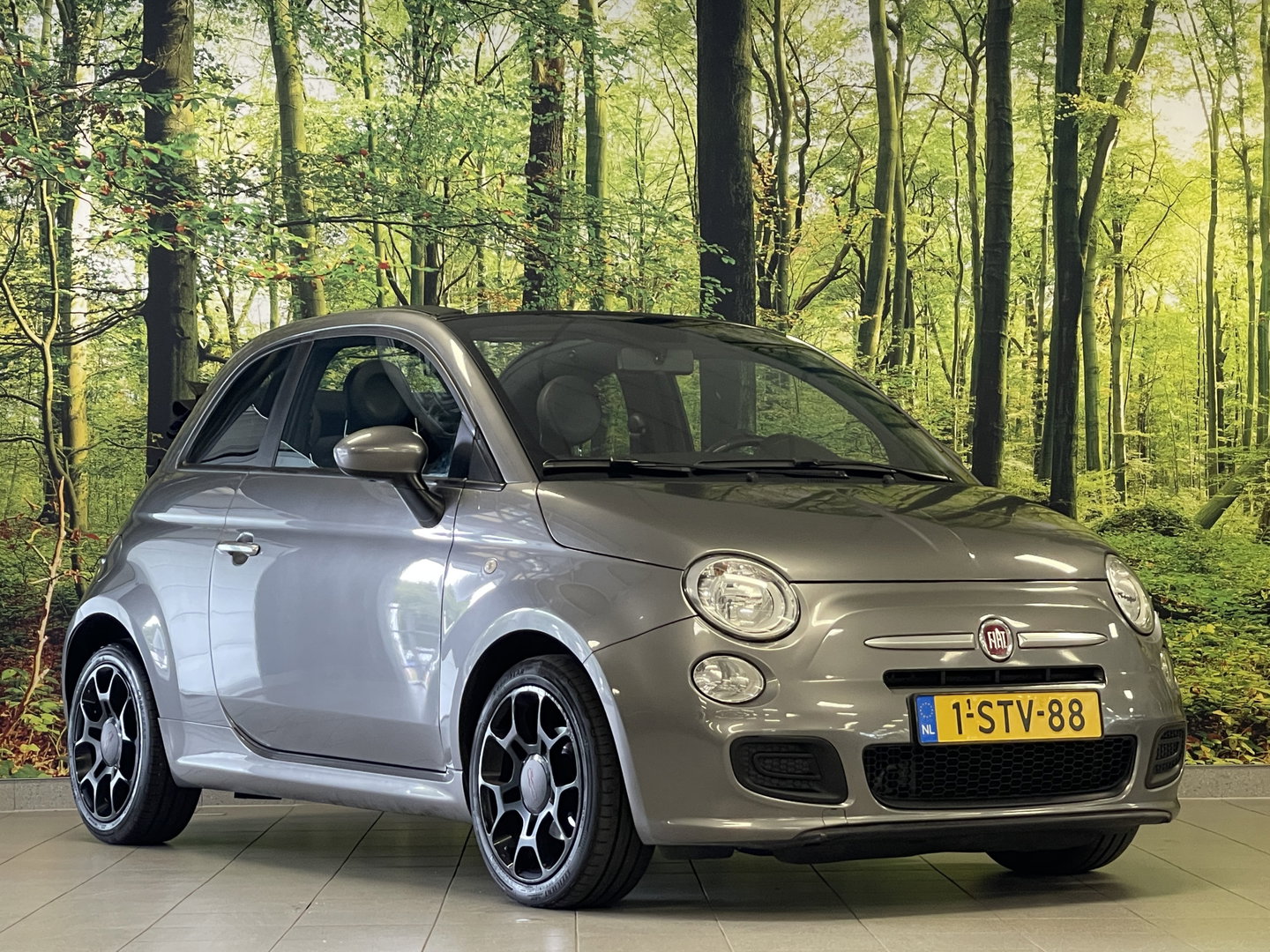 Fiat 500C 0.9 TwinAir 500S | Automaat | Origineel Nederlands | Cabrio | Lichtmetaal 16'' | Airconditioning | Isofix | Stop & go |