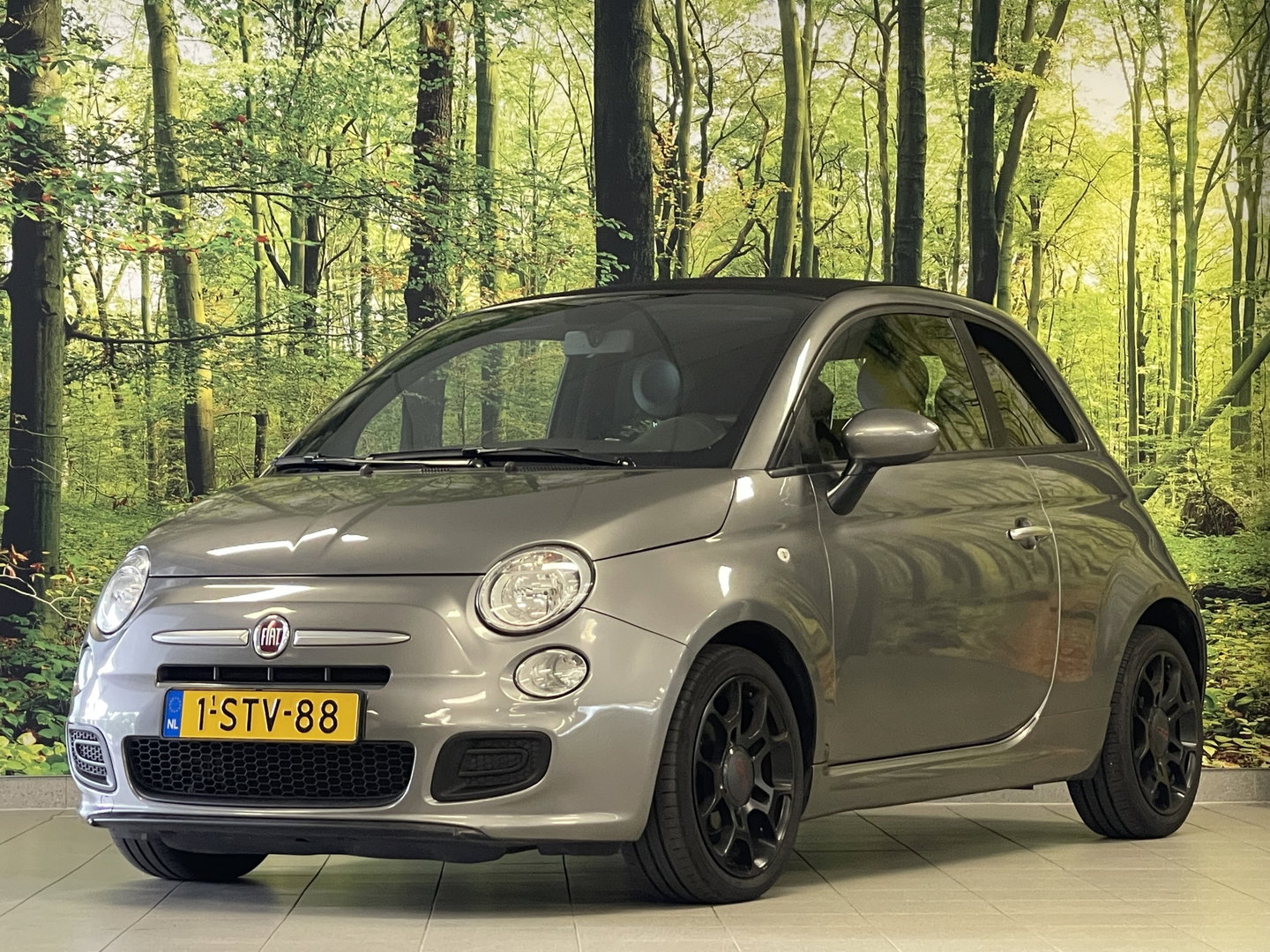 Fiat 500C 0.9 TwinAir 500S | Automaat | Origineel Nederlands | Cabrio | Lichtmetaal 16'' | Airconditioning | Isofix | Stop & go |