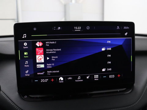 Škoda Enyaq iV 80 Sportline | SOH 92.7% | Leder/alcantara | Stuur verwarming | Camera | Park assist | Cruise control | Carplay | Sfeerverlichting | 21''