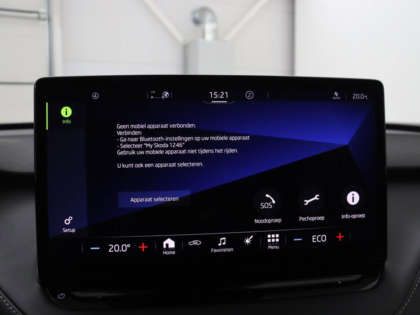 Škoda Enyaq iV 80 Sportline | SOH 92.7% | Leder/alcantara | Stuur verwarming | Camera | Park assist | Cruise control | Carplay | Sfeerverlichting | 21''