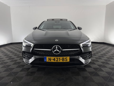 Mercedes-Benz CLA-Klasse Shooting Brake 250 e Business Solution AMG Limited (Plug-in) (INCL.BTW) Aut. *PANO | LEATHER-MICROFIBRE | FULL-LED | HEATED-SPORTSEATS | AMBIENT-LIGHT | DIGI-COCKPIT | DAB+ | NAVI-FULLMAP | CAMERA | PRIVACYGLASS | SHIFTPADDLES | 18''ALU*