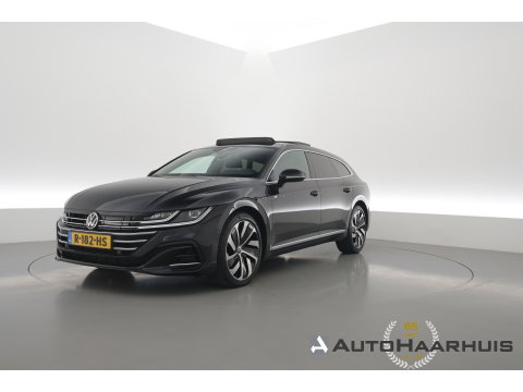 Volkswagen Arteon Shooting Brake 1.4 TSI eHybrid R-Line Business+ | Rijklaar!! | Pano | HUD | Massage | Elek. Trekhaak | Standkachel | 360cam | Digi. Cockpit | Stoel- Stuurverw. | Adapt. Cruise | CarPlay