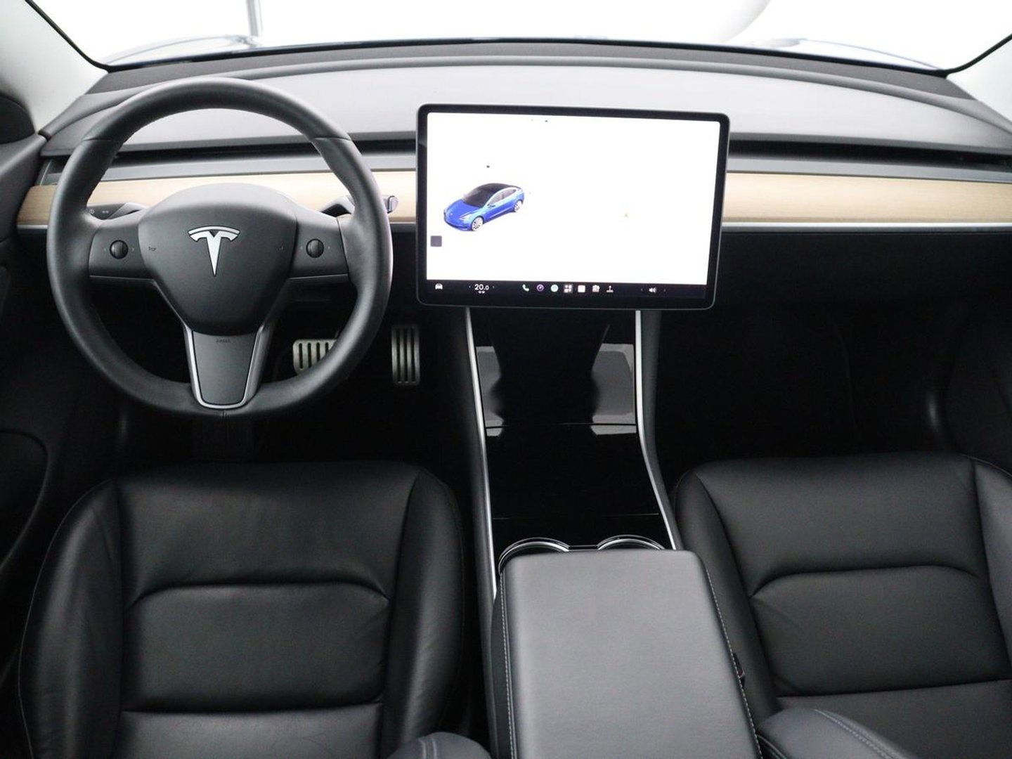 Tesla Model 3 Performance AWD 75 kWh | Traffic-Aware Cruise control | Leder | Lichtmetaal 20'' | Achterbank verwarming | Park assist | Climate control