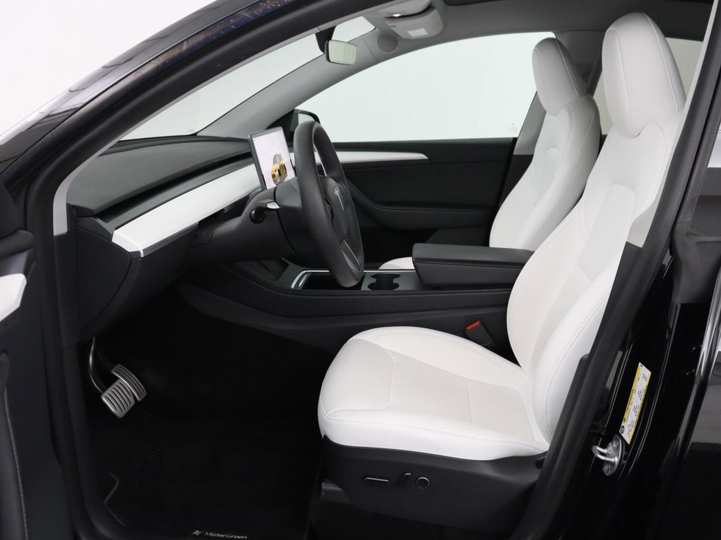 Tesla Model Y Performance AWD 75 kWh | SOH 94.8% | Traffic-Aware Cruise control | Leder | Achterbank verwarming | 21'' | Full LED | Panoramadak |