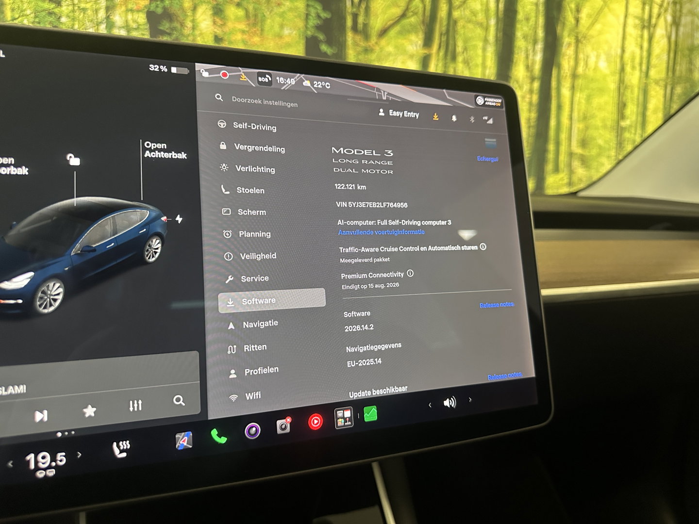 Tesla Model 3 Long Range AWD 75 kWh | 351 PK! | Origineel Nederlands | Leder | Autopilot | Premium Audio | Panoramadak | Elektrische Stoelen |  Stoelverwarming | Achterbankverwarming |
