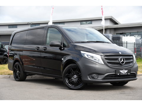 Mercedes-Benz Vito 116 CDI L2 Black Edition Cruise, Carplay, LED, 164pk, Sensoren, Multimedia, Automaat, NAVI, Uniek!