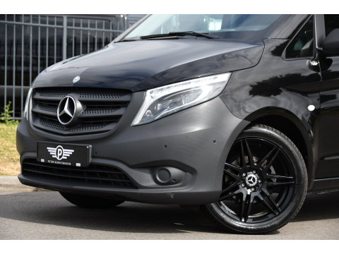 Mercedes-Benz Vito 116 CDI L2 Black Edition Cruise, Carplay, LED, 164pk, Sensoren, Multimedia, Automaat, NAVI, Uniek!