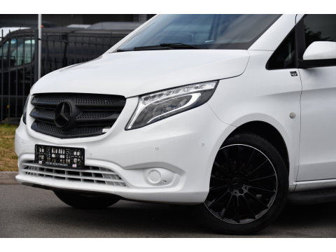 Mercedes-Benz Vito 114 CDI L2 Edition MARGE! Camera, Cruise, 190pk, Automaat, CarBolt, 2 Stoelen, LED, Uniek!