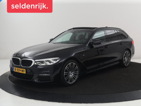 BMW 5 Serie Touring 530i xDrive M-sport High Executive | Panoramadak | Trekhaak | Head-up | 360 camera | Carplay | Harman/Kardon | Leder | Stuur/stoel verwarming | Virtual Dashboard | Cruise control |